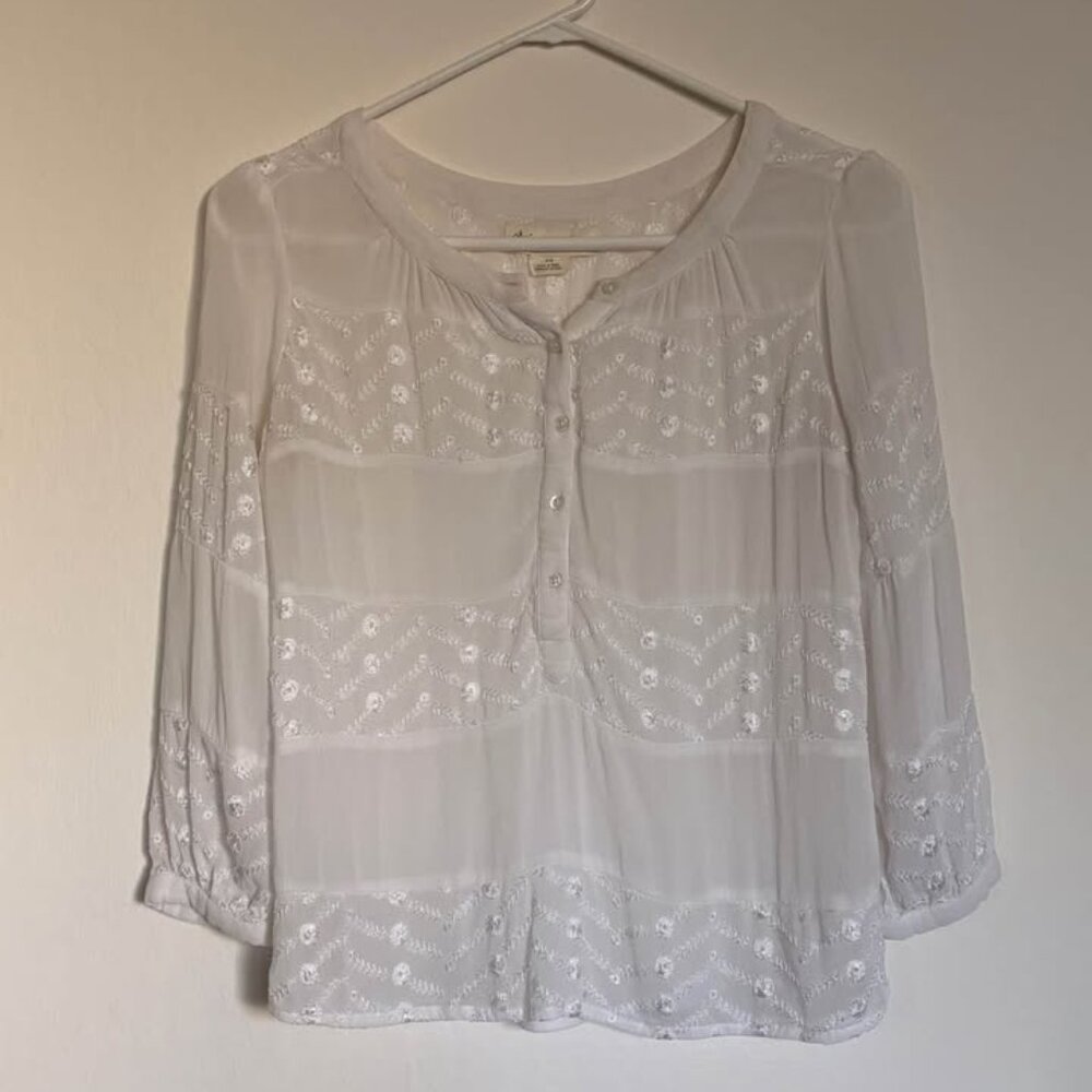 White Urban Outfitters Woman Blouse - Size XS